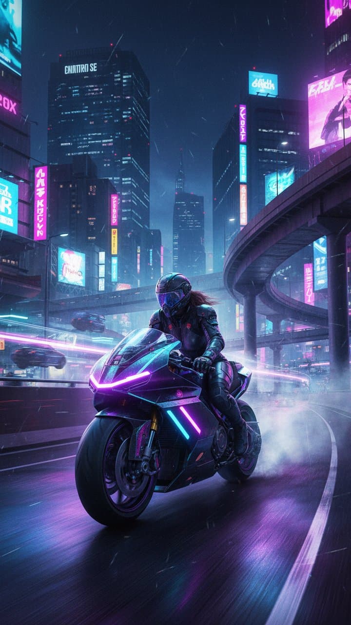 Neon Futuristic